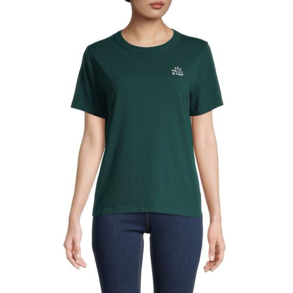 ✨MADEWELL Al Fresco Forest Graphic Green Sz Medium Tee✨